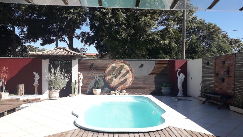 Casa Piscina, Mar E Lagoa 아라루아마 외부 사진